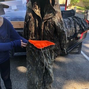 Winter extreme cold weather camo outdoor wear